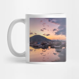 Summer Sunset View at Penticton Marina, Okanagan Lake Mug